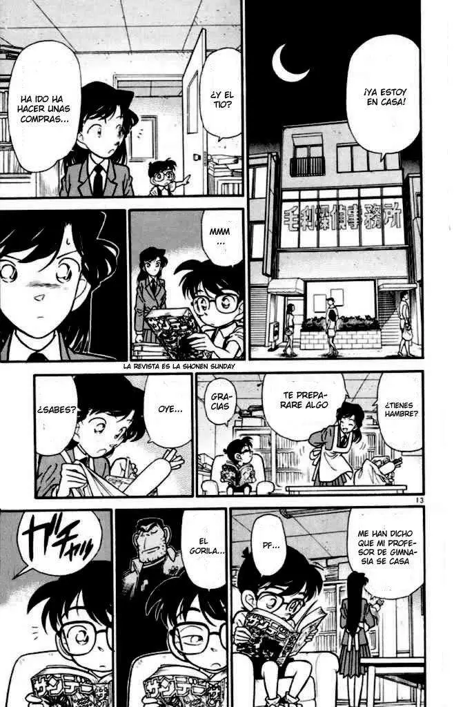 Detective Conan capítulo 29, página 13