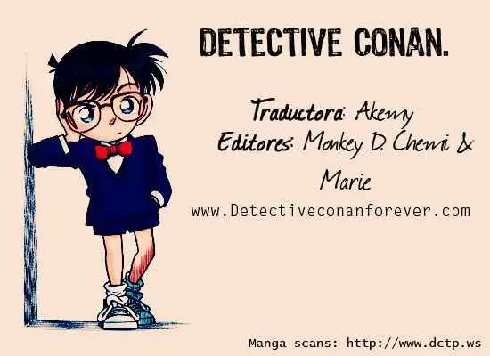 Detective Conan capítulo 3, página 1