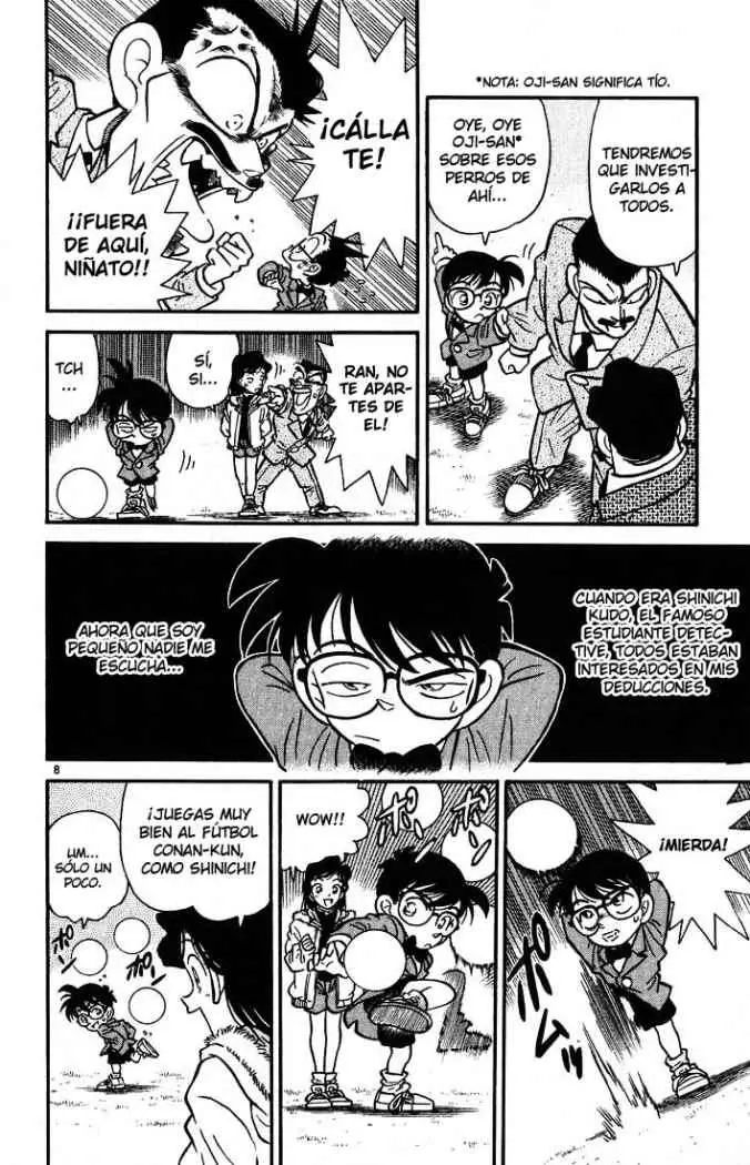 Detective Conan capítulo 3, página 8