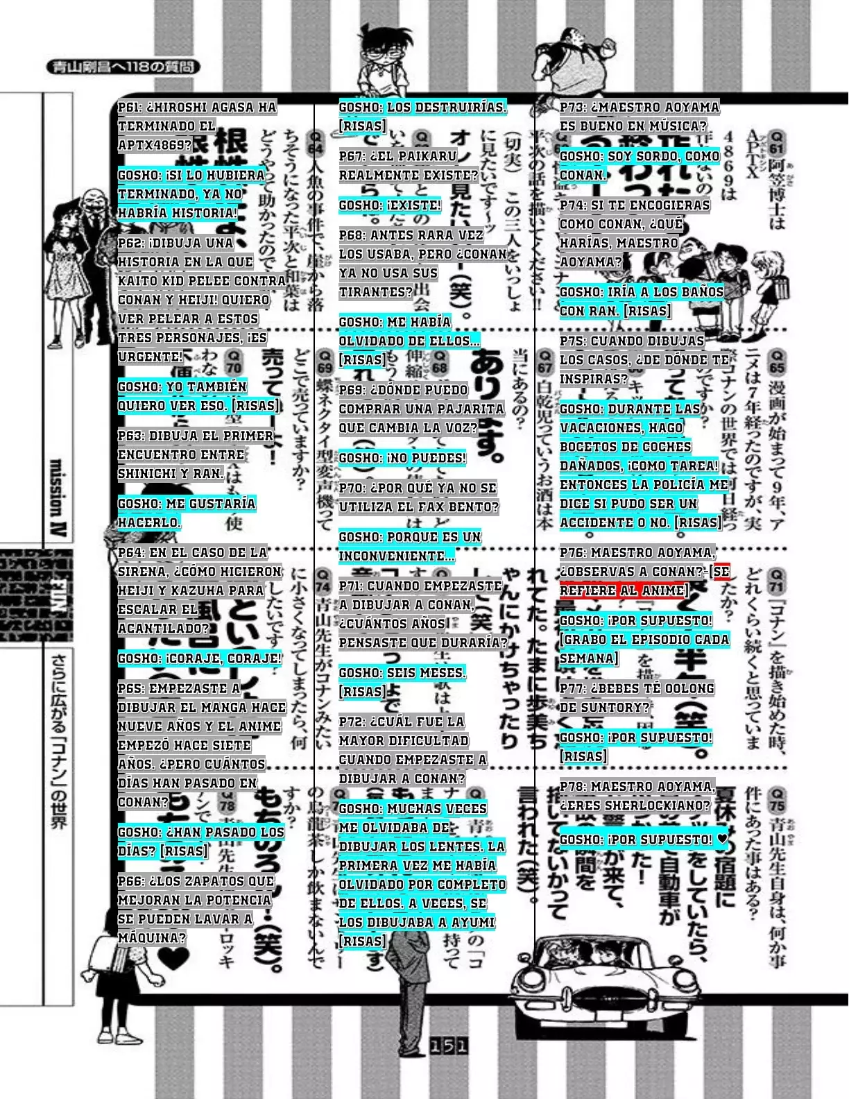 Detective Conan capítulo 306.5, página 9