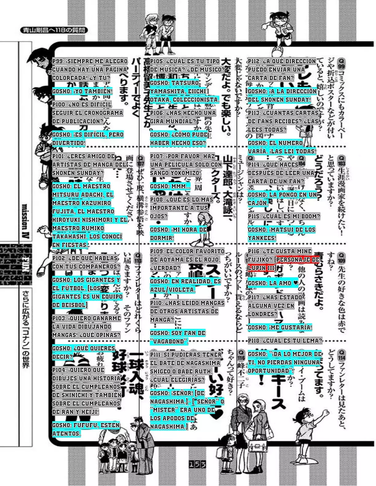 Detective Conan capítulo 306.5, página 11