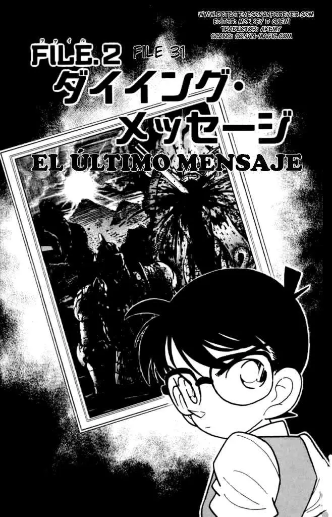 Detective Conan capítulo 31, página 1