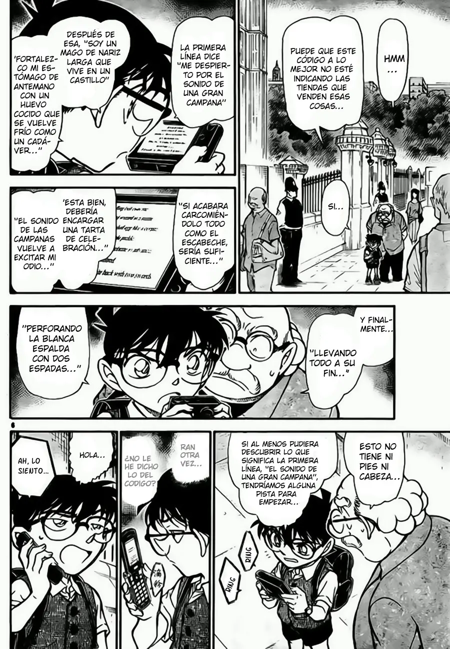 Detective Conan capítulo 745, página 6