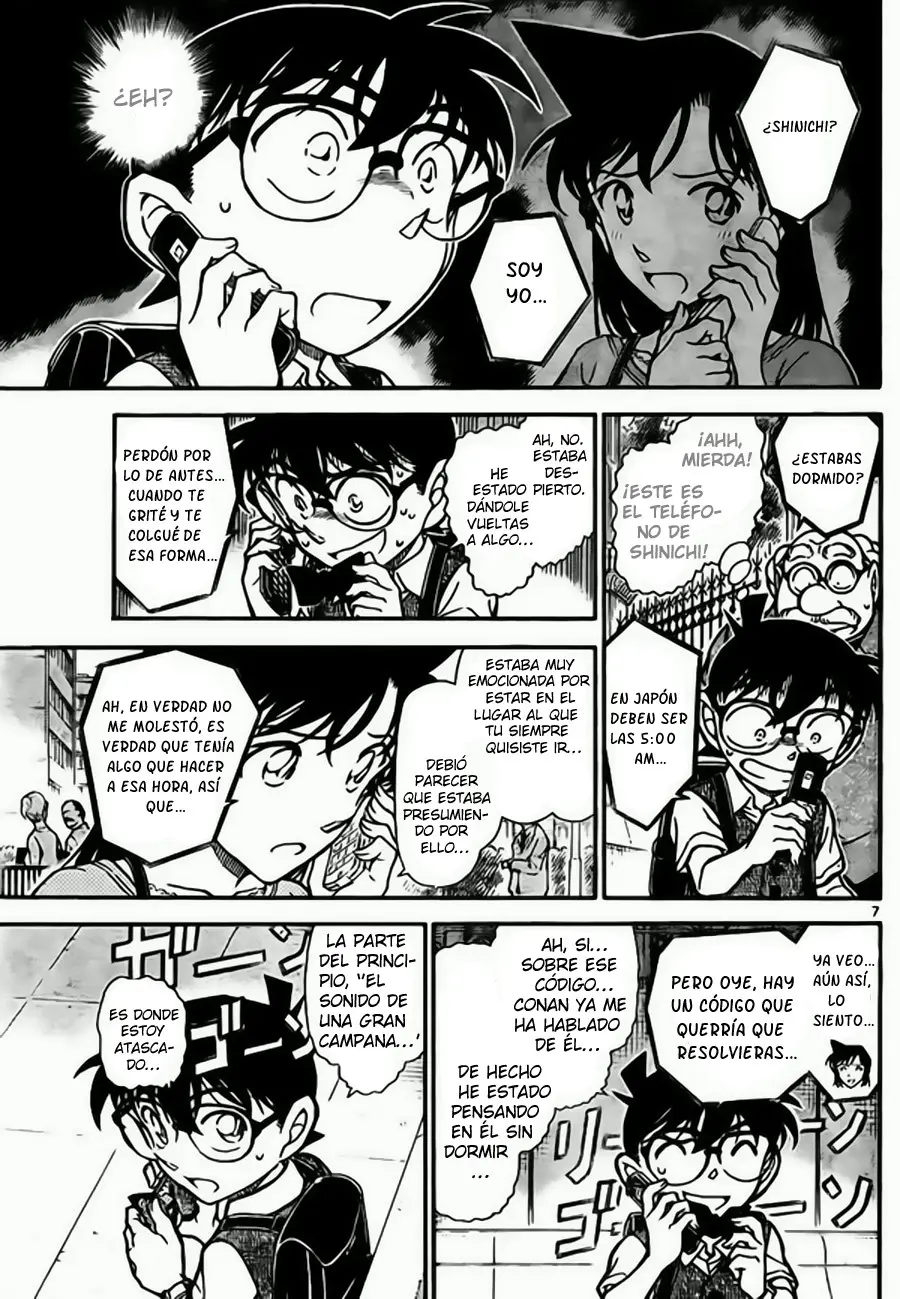 Detective Conan capítulo 745, página 7