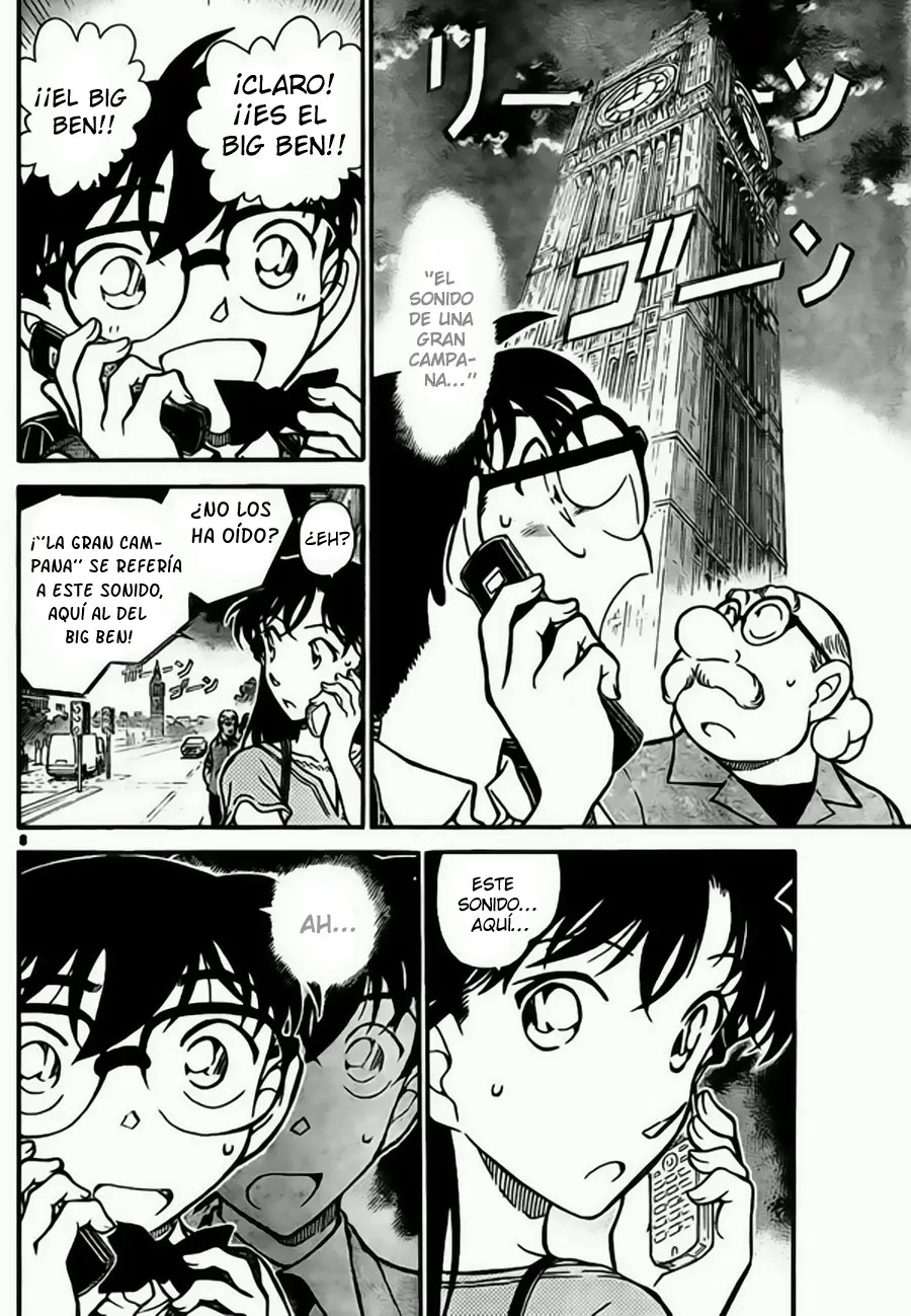 Detective Conan capítulo 745, página 8