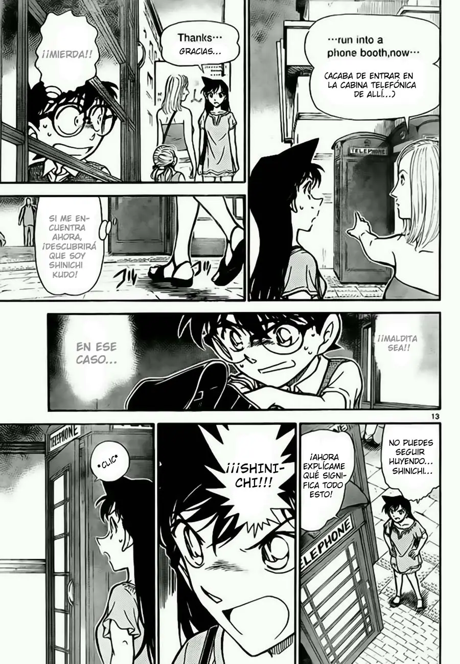 Detective Conan capítulo 745, página 13