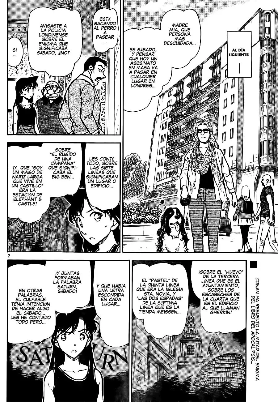 Detective Conan capítulo 748, página 2