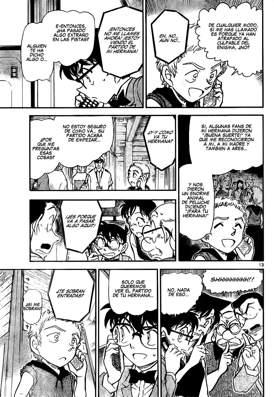 Detective Conan capítulo 748, página 13