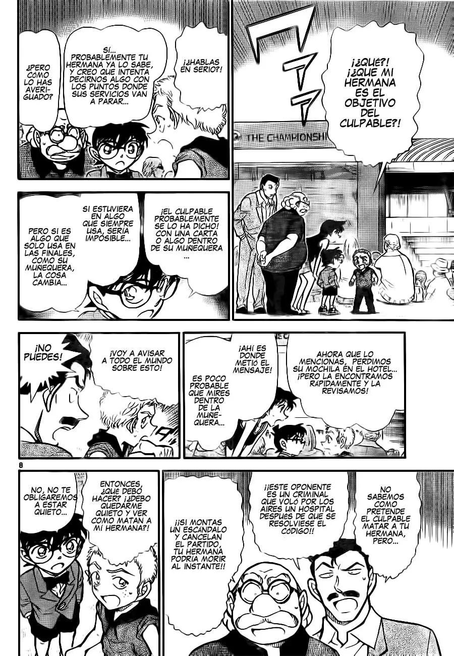 Detective Conan capítulo 749, página 8