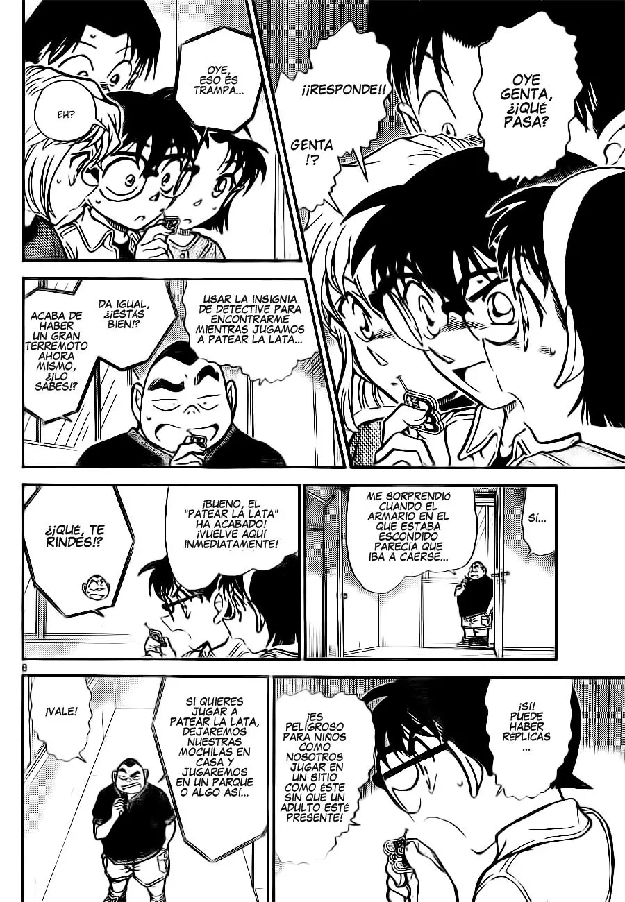 Detective Conan capítulo 753, página 8