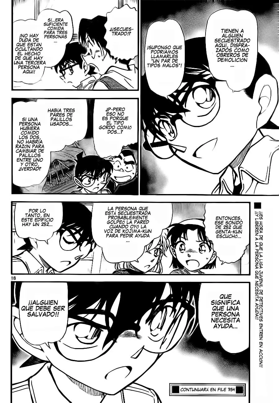 Detective Conan capítulo 753, página 16