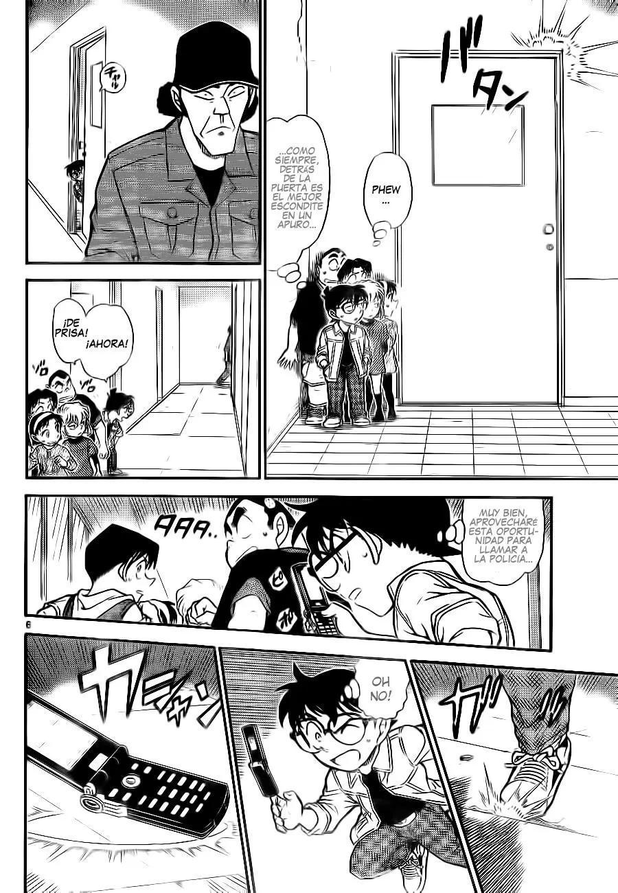 Detective Conan capítulo 754, página 6