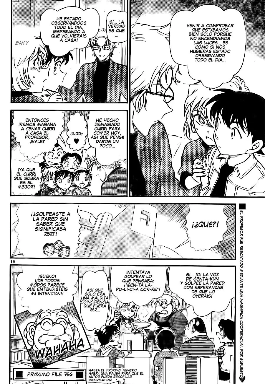 Detective Conan capítulo 755, página 16