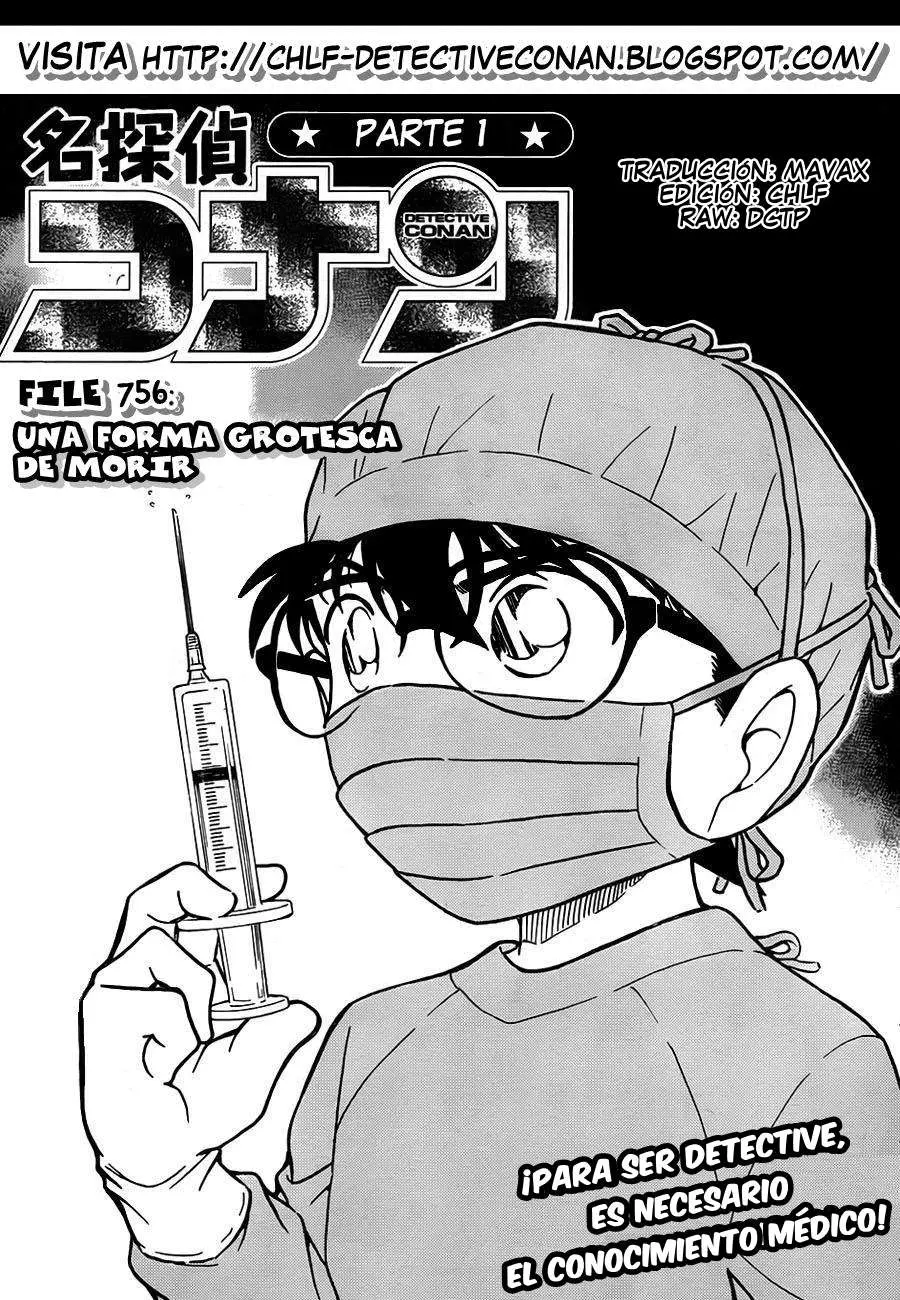 Detective Conan capítulo 756, página 1