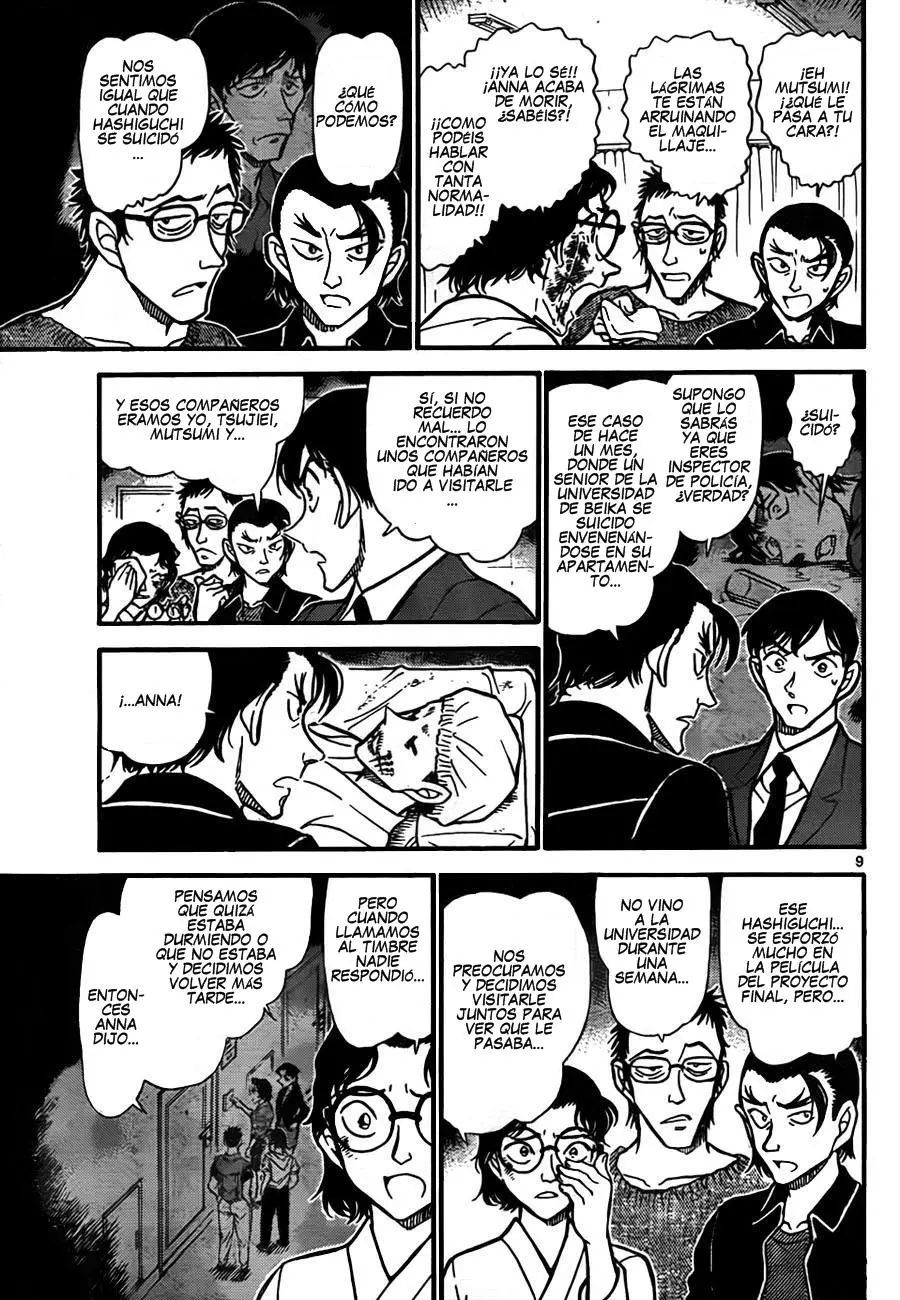 Detective Conan capítulo 757, página 9