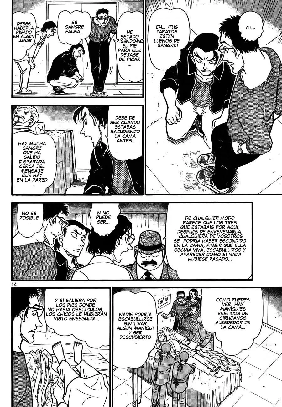 Detective Conan capítulo 757, página 14