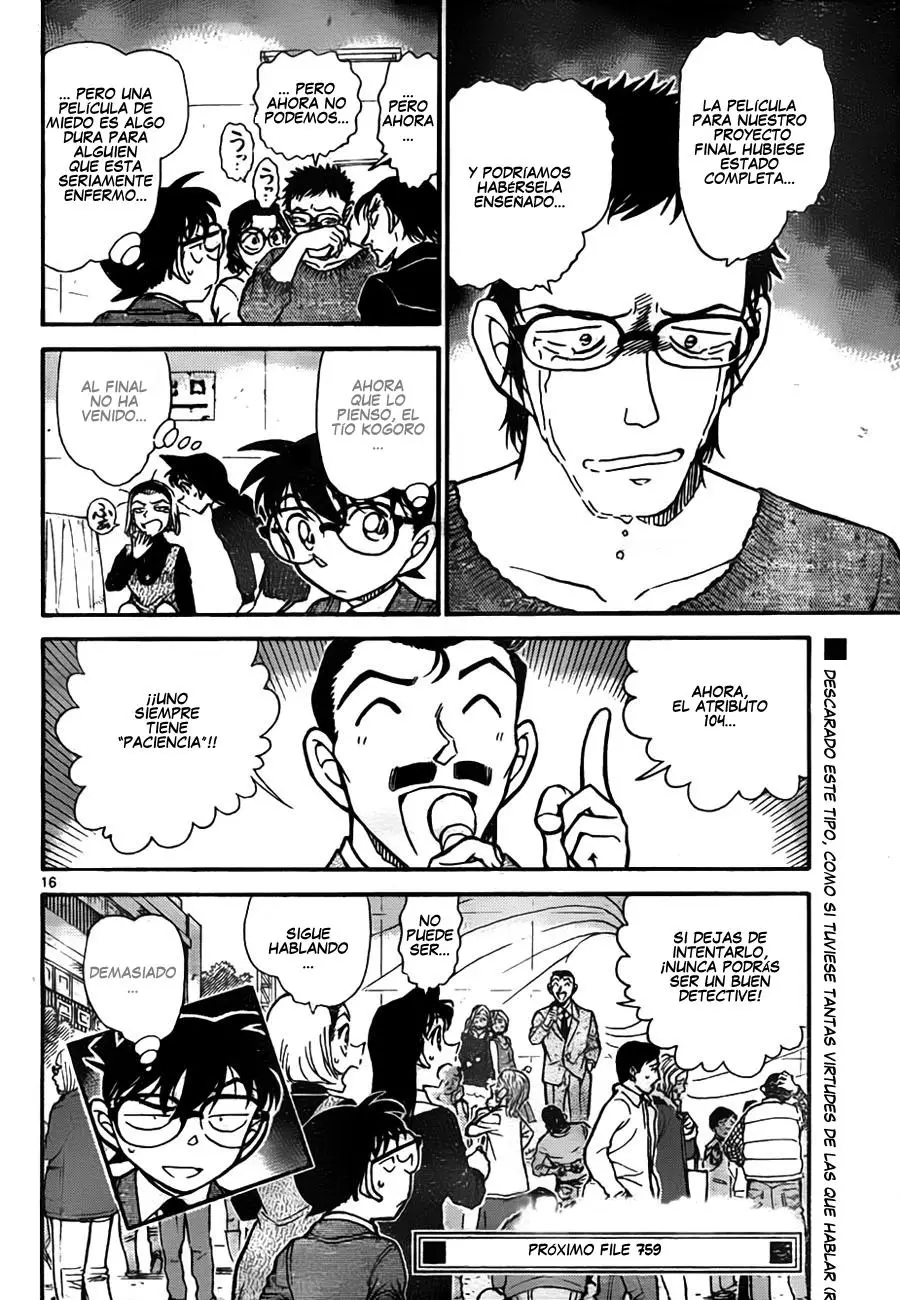Detective Conan capítulo 758, página 16