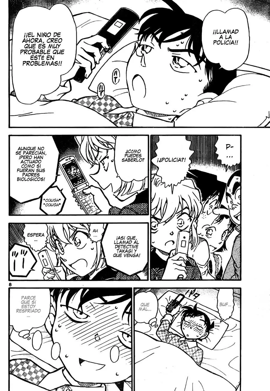 Detective Conan capítulo 759, página 8