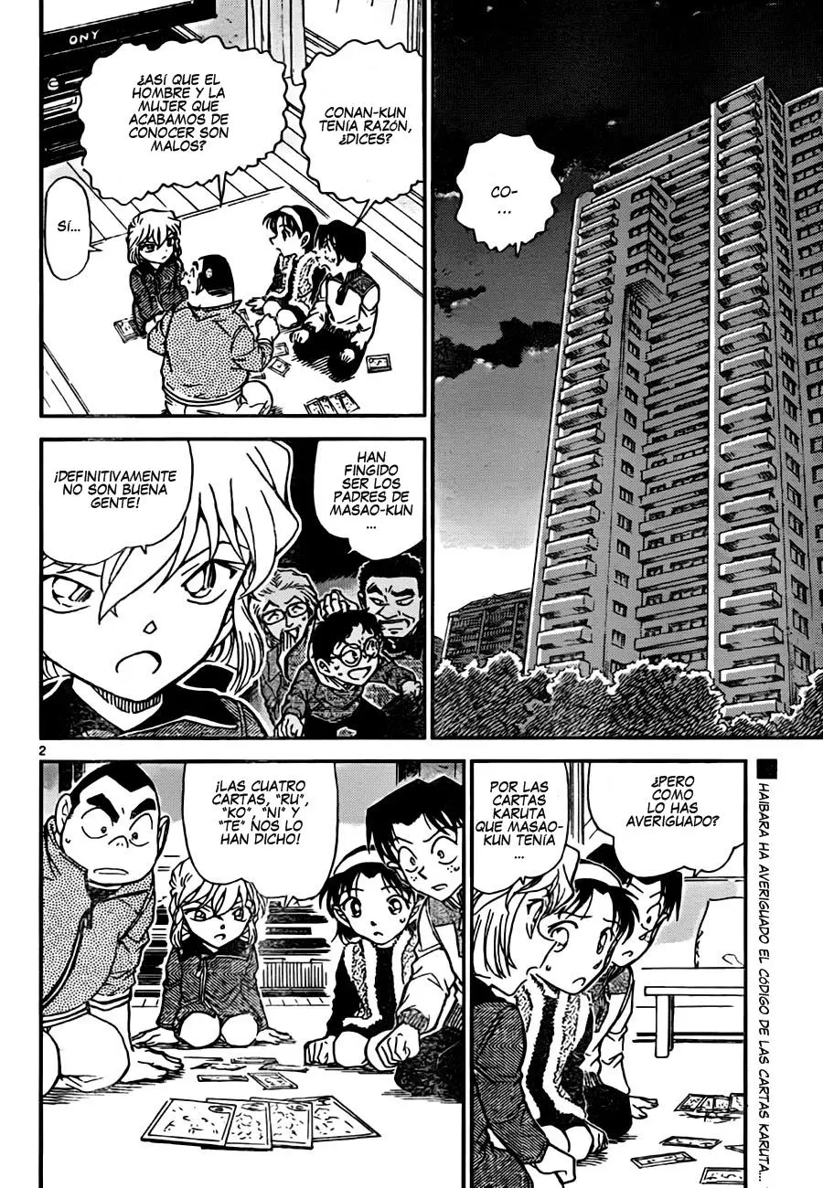 Detective Conan capítulo 761, página 2