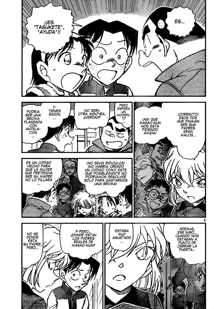 Detective Conan capítulo 761, página 5