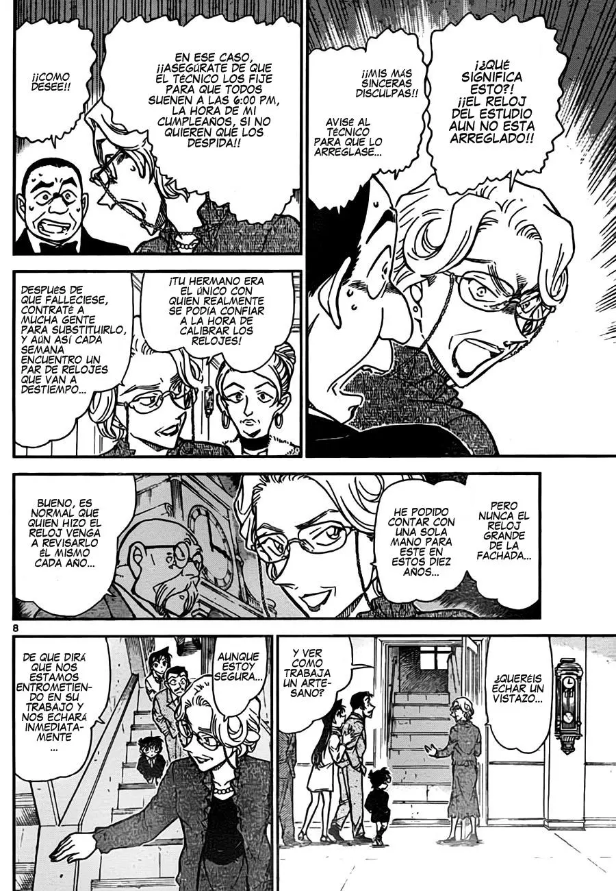 Detective Conan capítulo 762, página 8