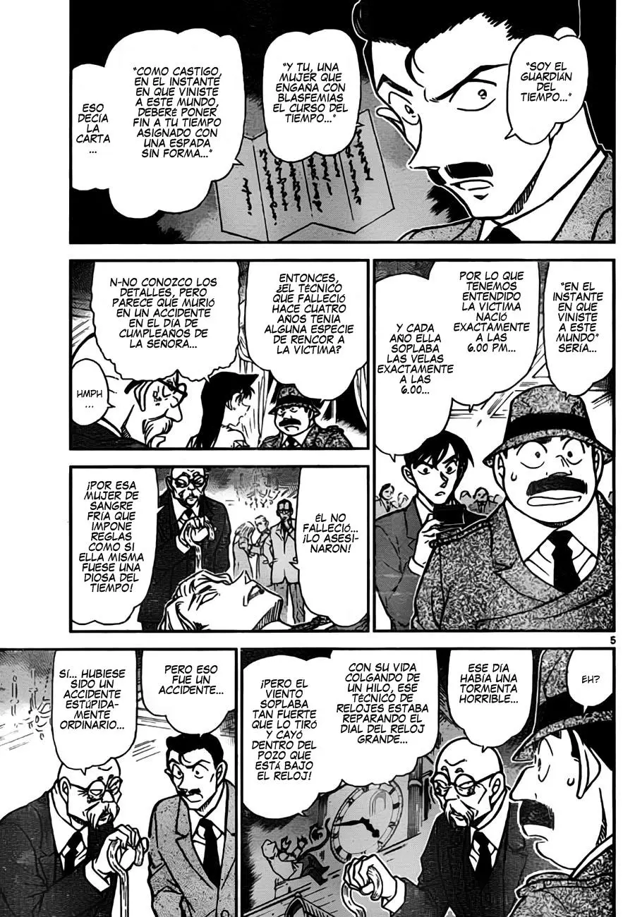 Detective Conan capítulo 763, página 5