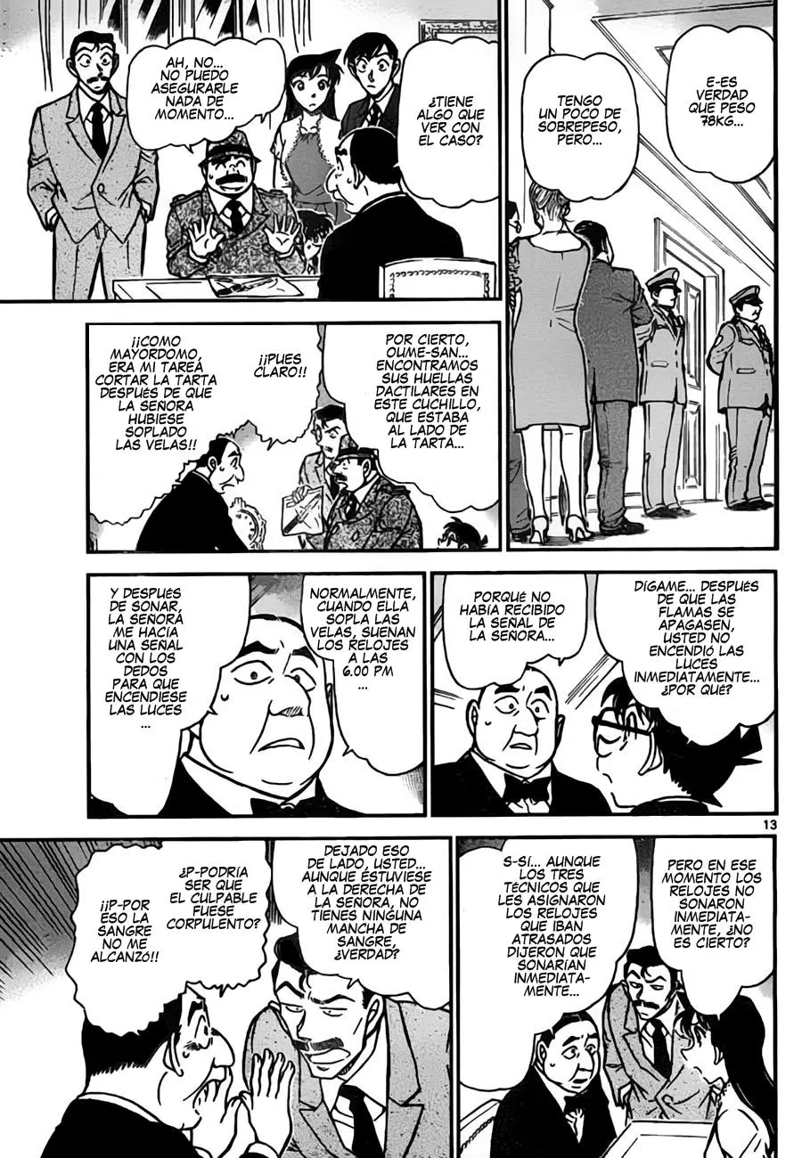 Detective Conan capítulo 763, página 13