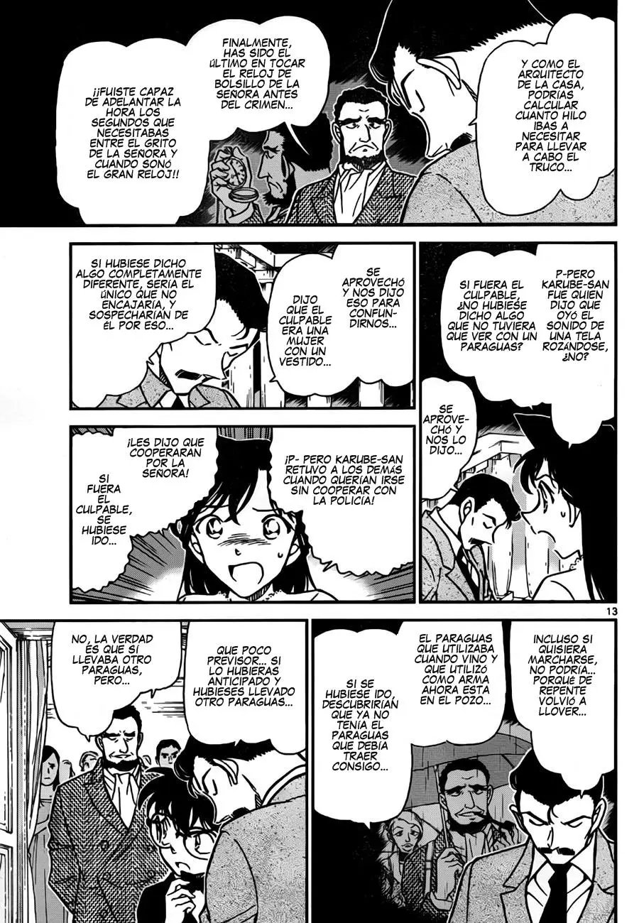 Detective Conan capítulo 764, página 13