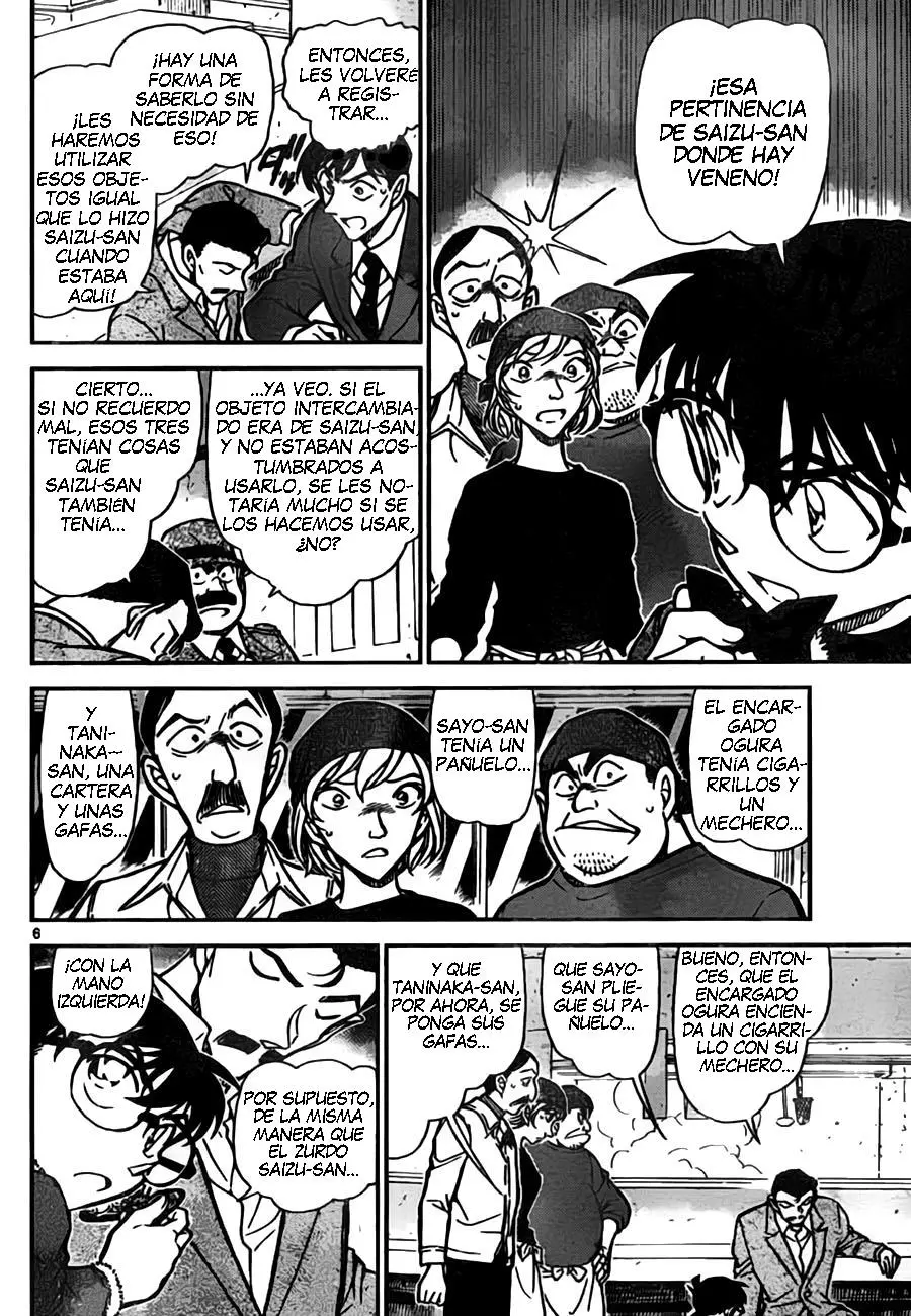 Detective Conan capítulo 767, página 6