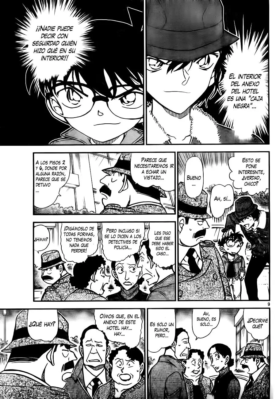 Detective Conan capítulo 769, página 9