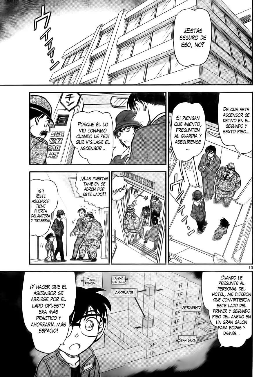 Detective Conan capítulo 769, página 13