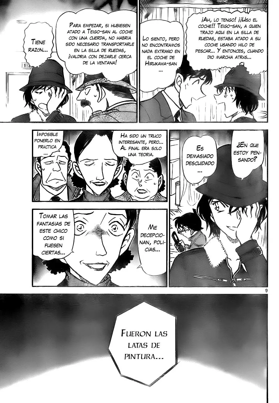 Detective Conan capítulo 770, página 9