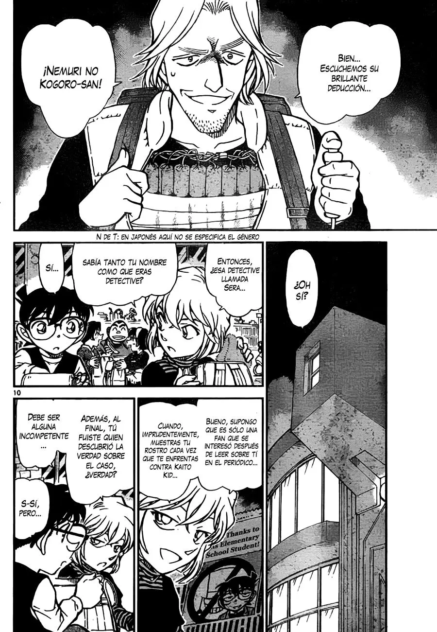 Detective Conan capítulo 771, página 10