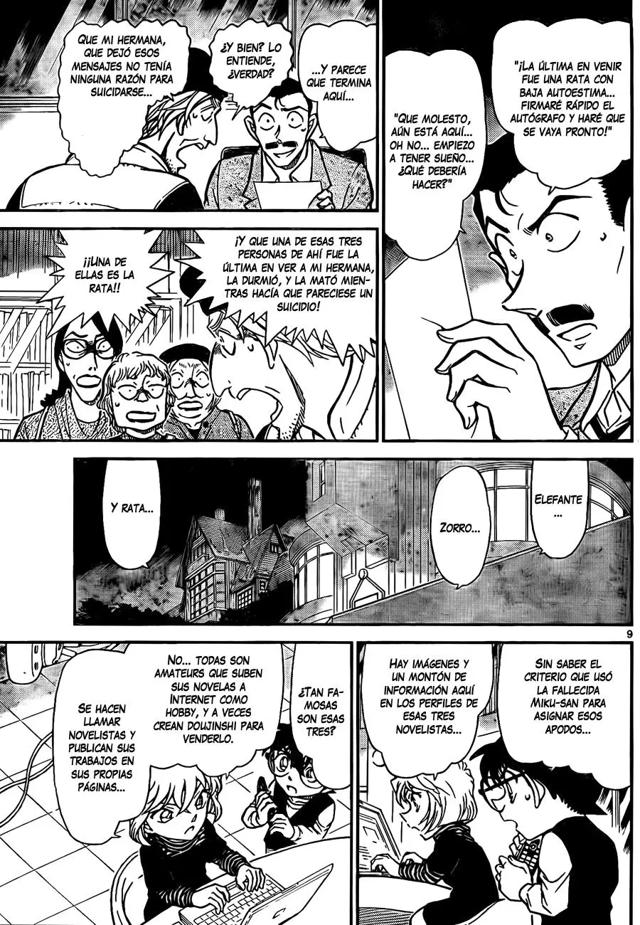 Detective Conan capítulo 772, página 9