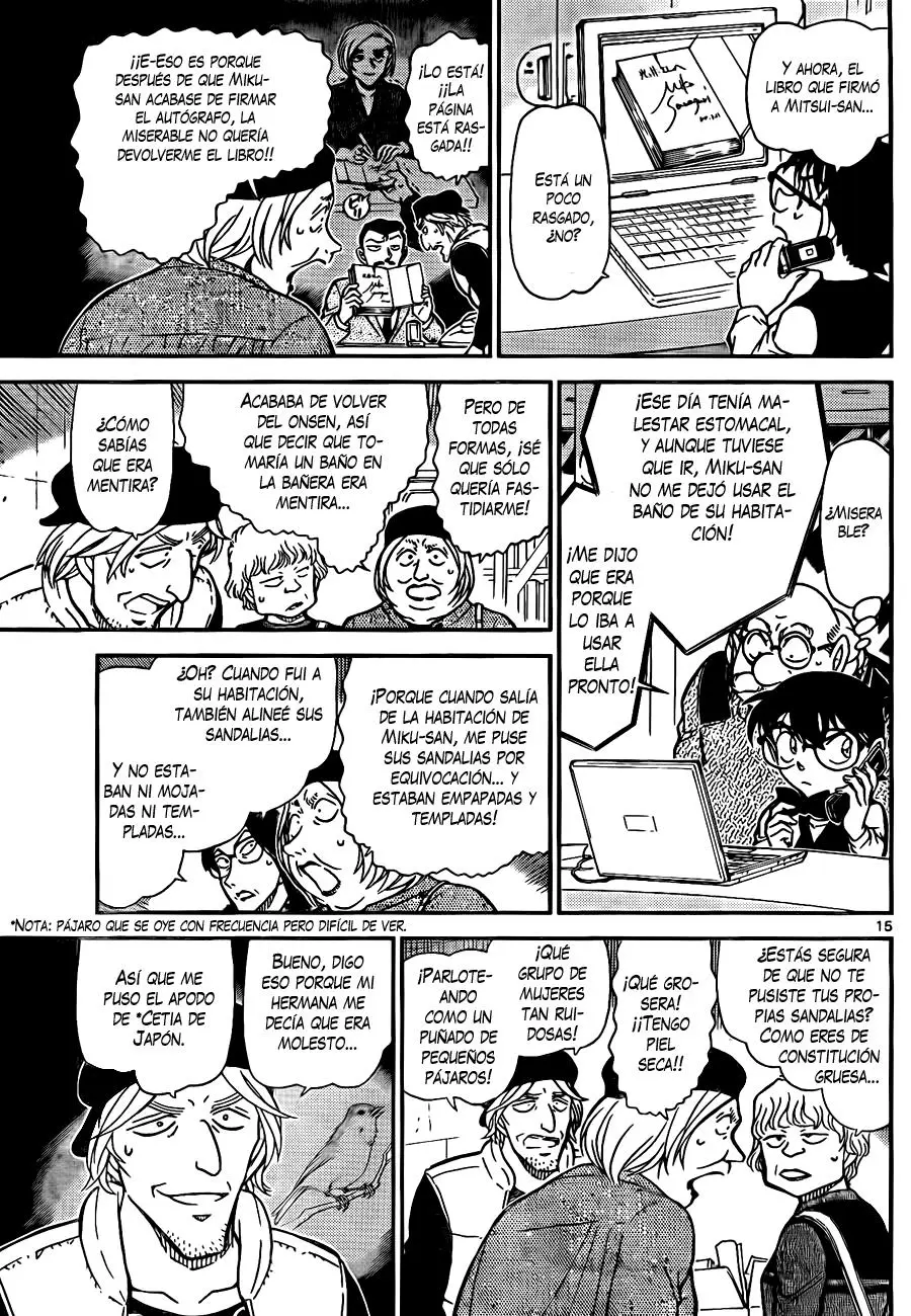 Detective Conan capítulo 772, página 15