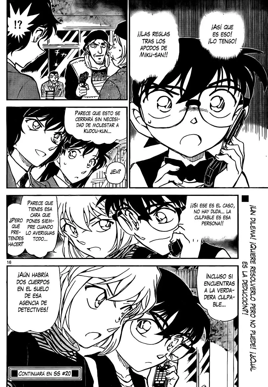 Detective Conan capítulo 772, página 16