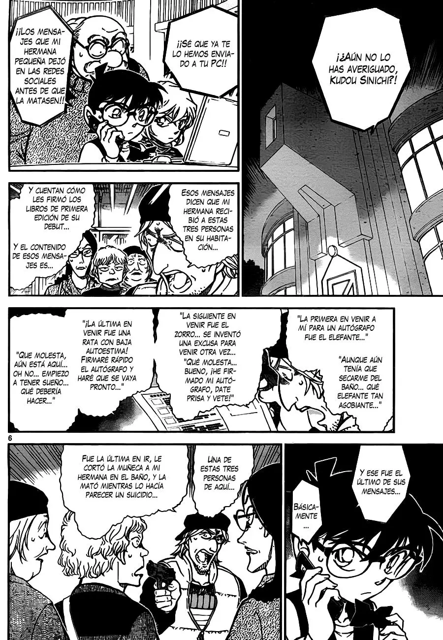 Detective Conan capítulo 773, página 6