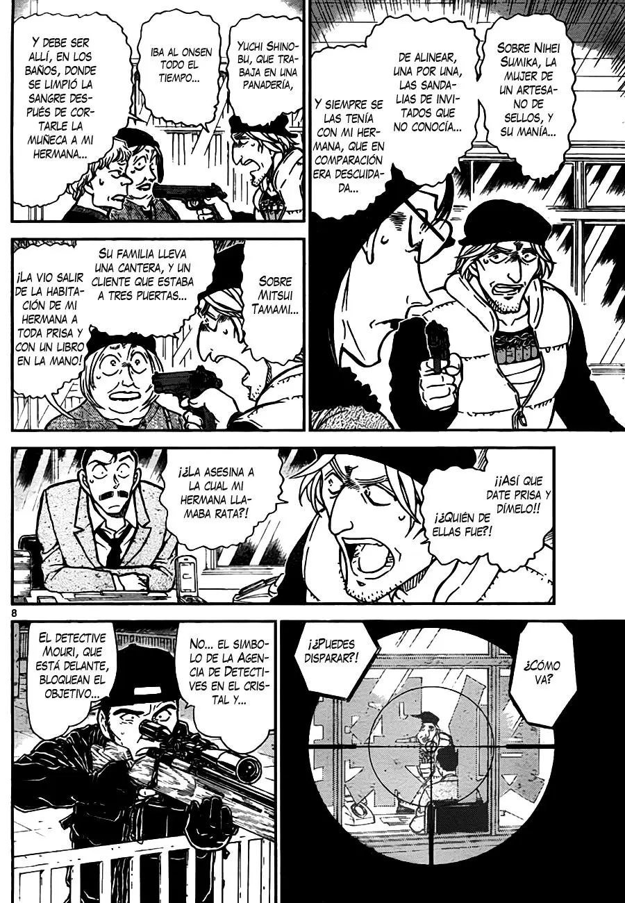 Detective Conan capítulo 773, página 8
