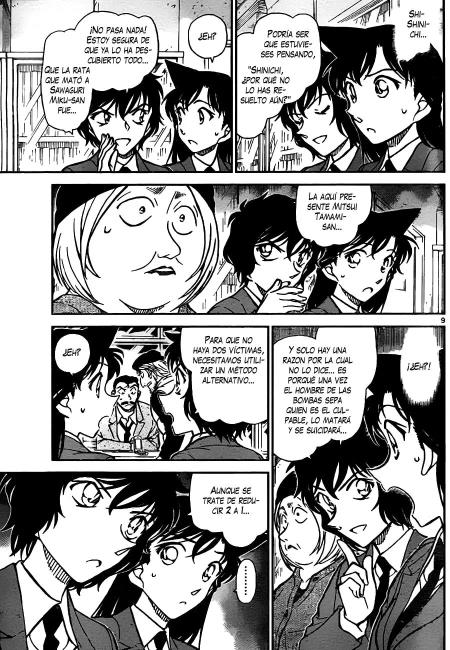 Detective Conan capítulo 773, página 9