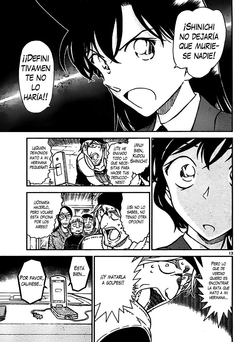 Detective Conan capítulo 773, página 13