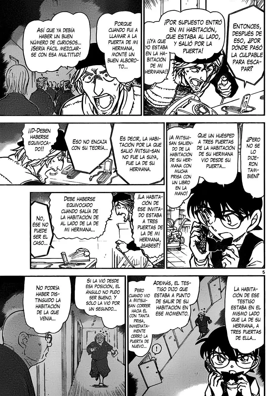 Detective Conan capítulo 774, página 5