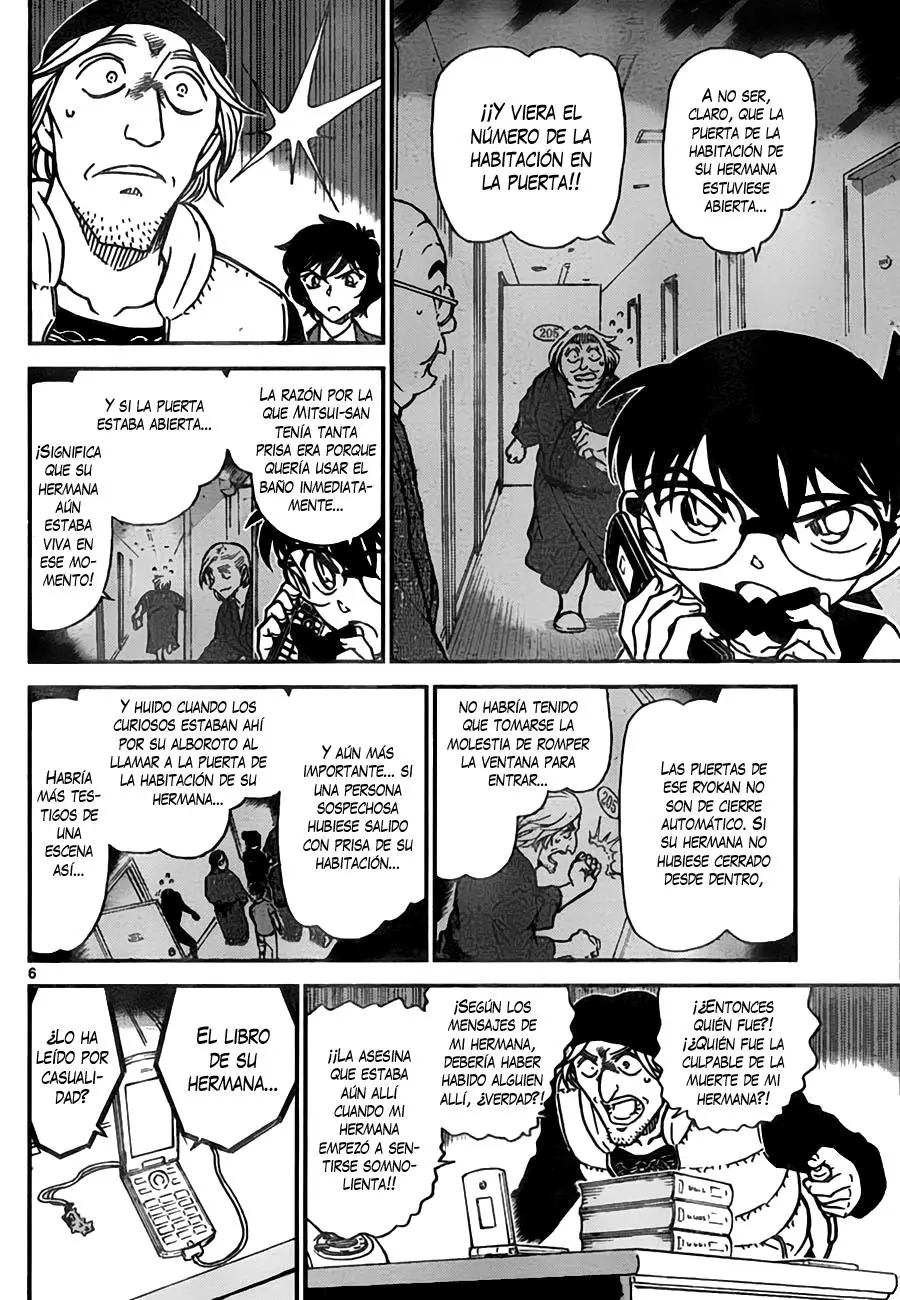 Detective Conan capítulo 774, página 6