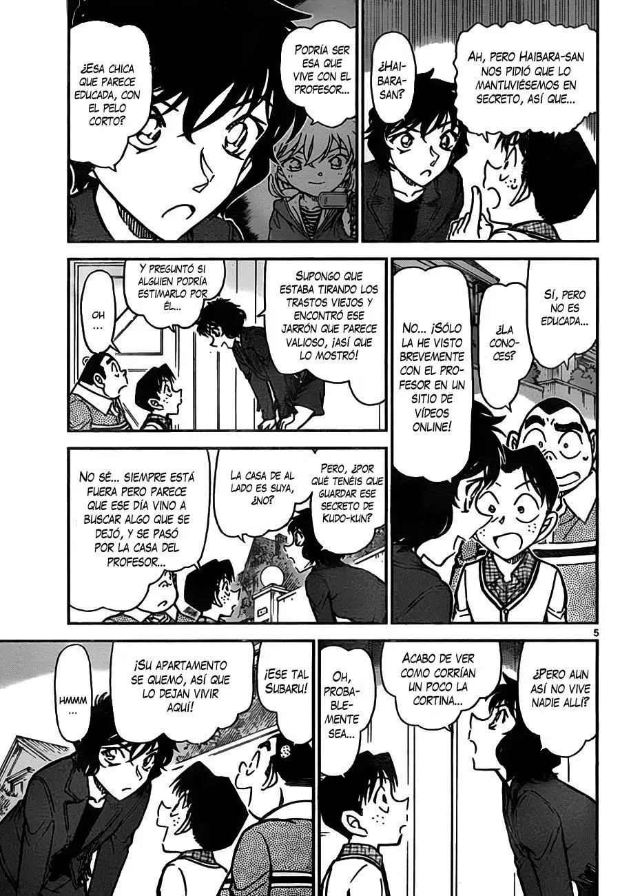 Detective Conan capítulo 775, página 5