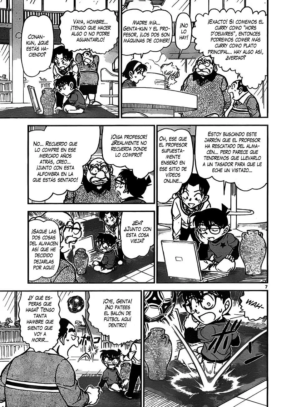 Detective Conan capítulo 775, página 7