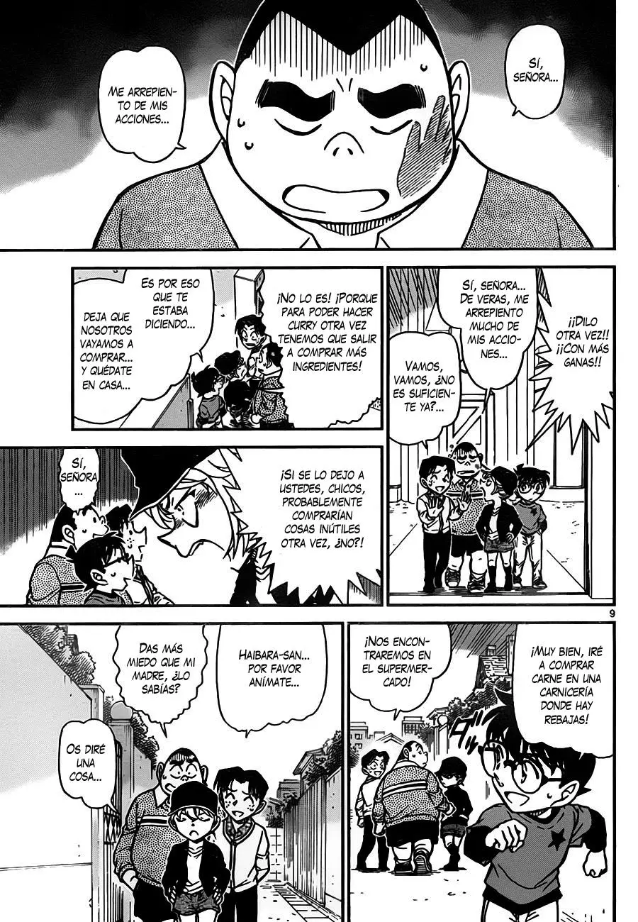 Detective Conan capítulo 775, página 9