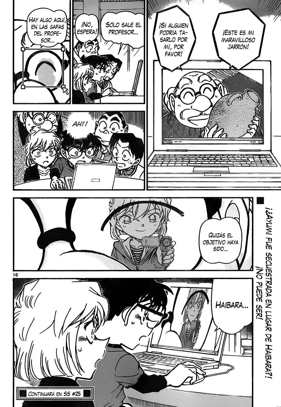 Detective Conan capítulo 775, página 16