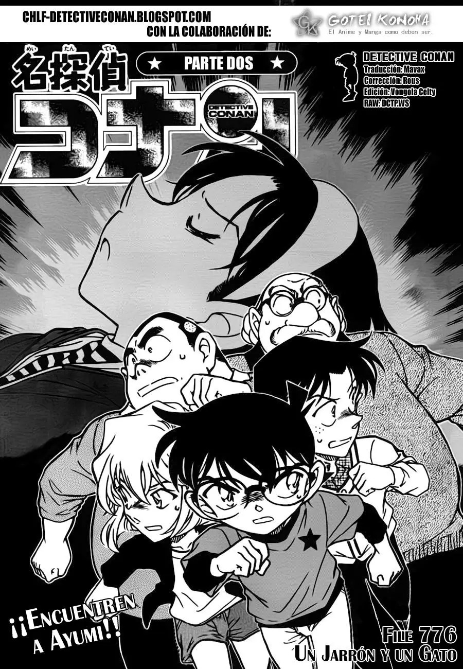 Detective Conan capítulo 776, página 1