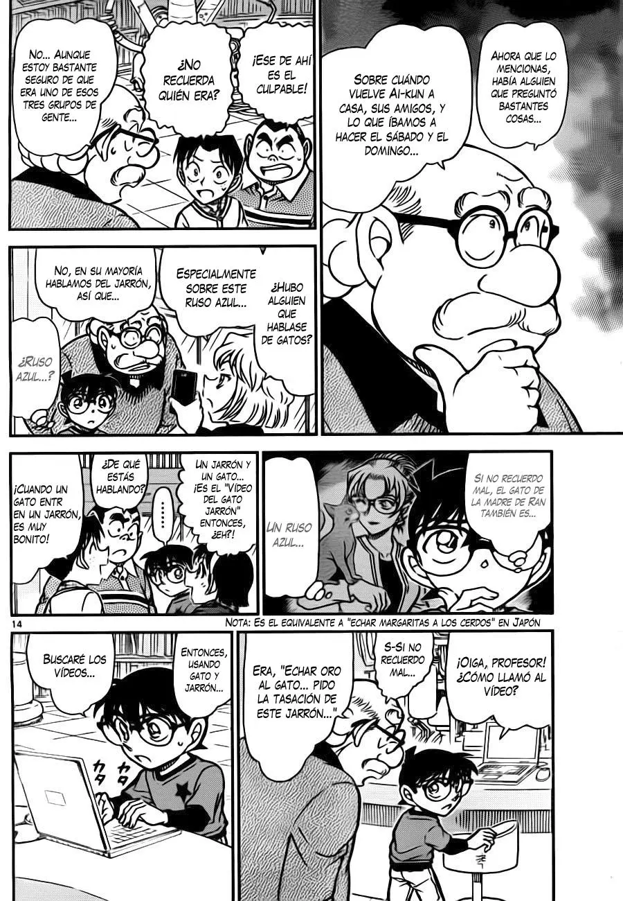 Detective Conan capítulo 776, página 14