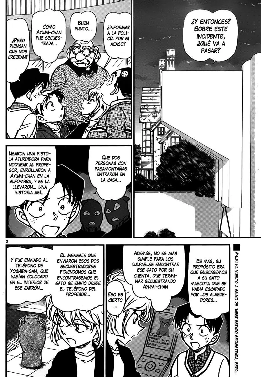 Detective Conan capítulo 777, página 2