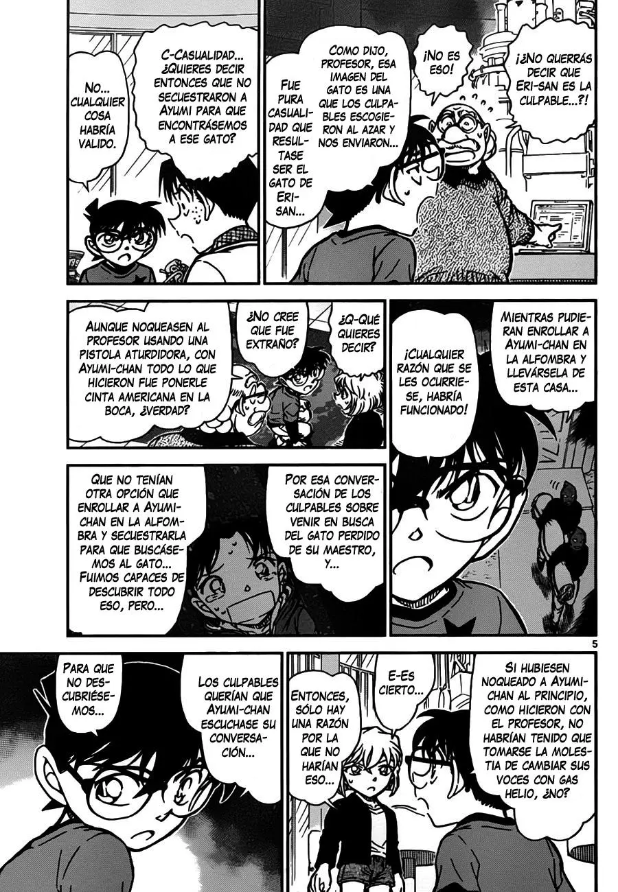Detective Conan capítulo 777, página 5